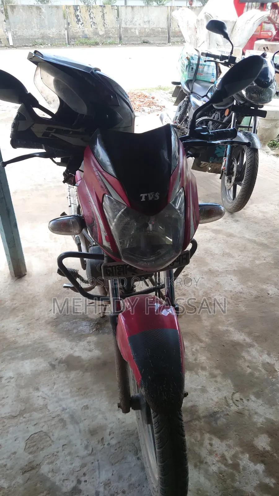 TVS Metro 2017 Red