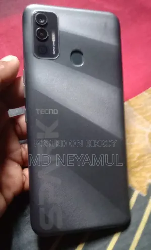 Tecno Spark 7 64 GB Black