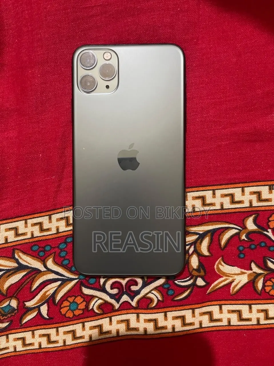 অ্যাপল আইফোন ১১ প্রো ম্যাক্স ২৫৬ জিবি ব্ল্যাক