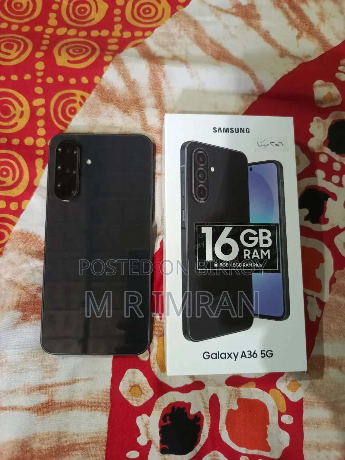 Samsung Galaxy A36 256 GB Black