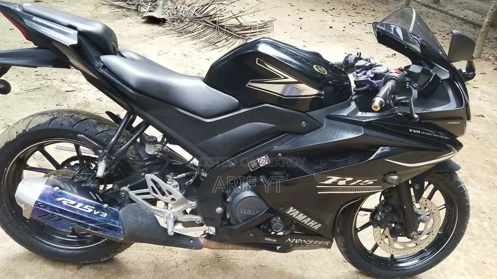 Yamaha R15 V3 2021 Black