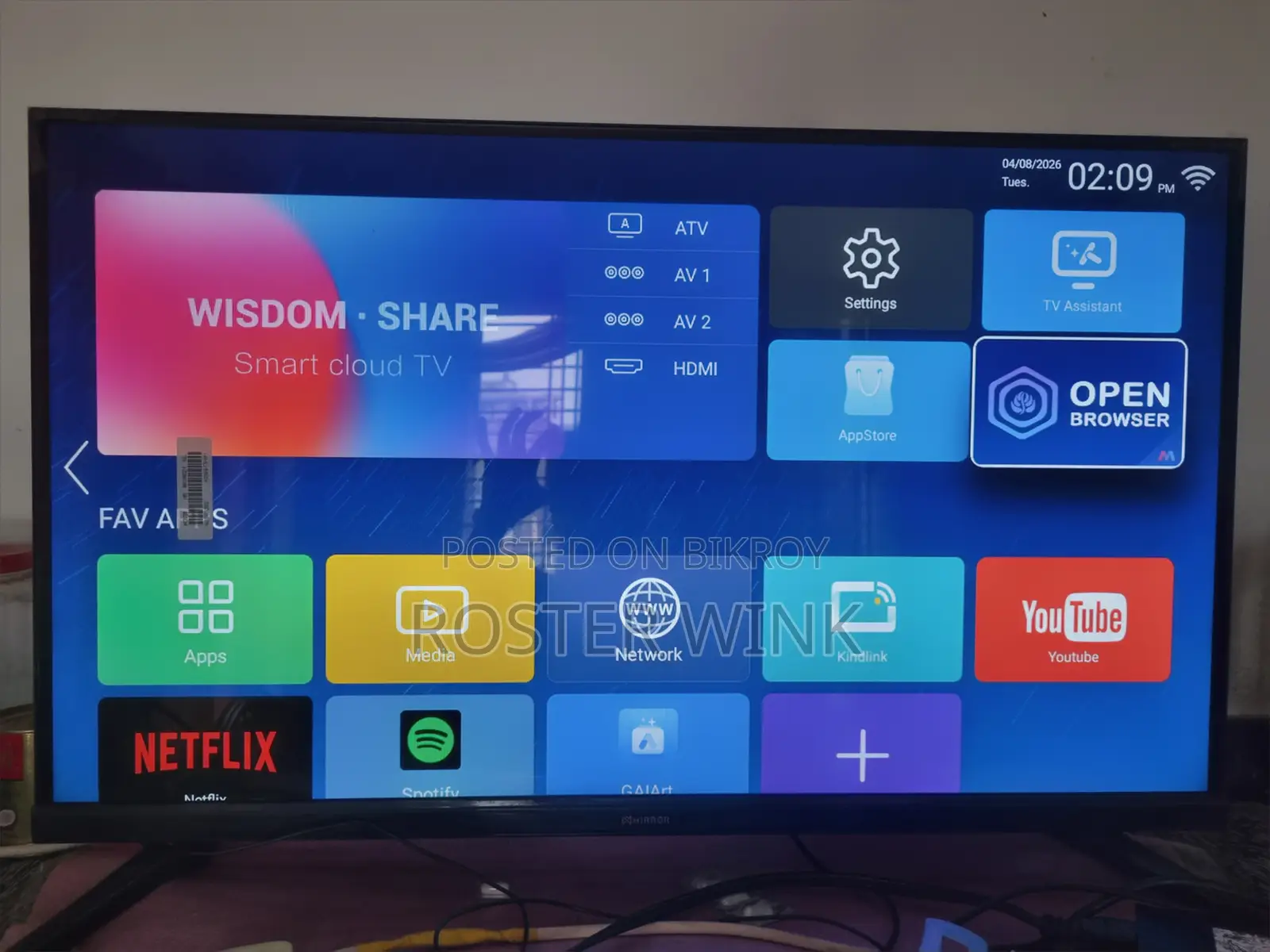 Mirror Smart Android TV