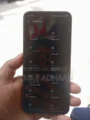 Infinix Note 12 (2023) 128 GB Black