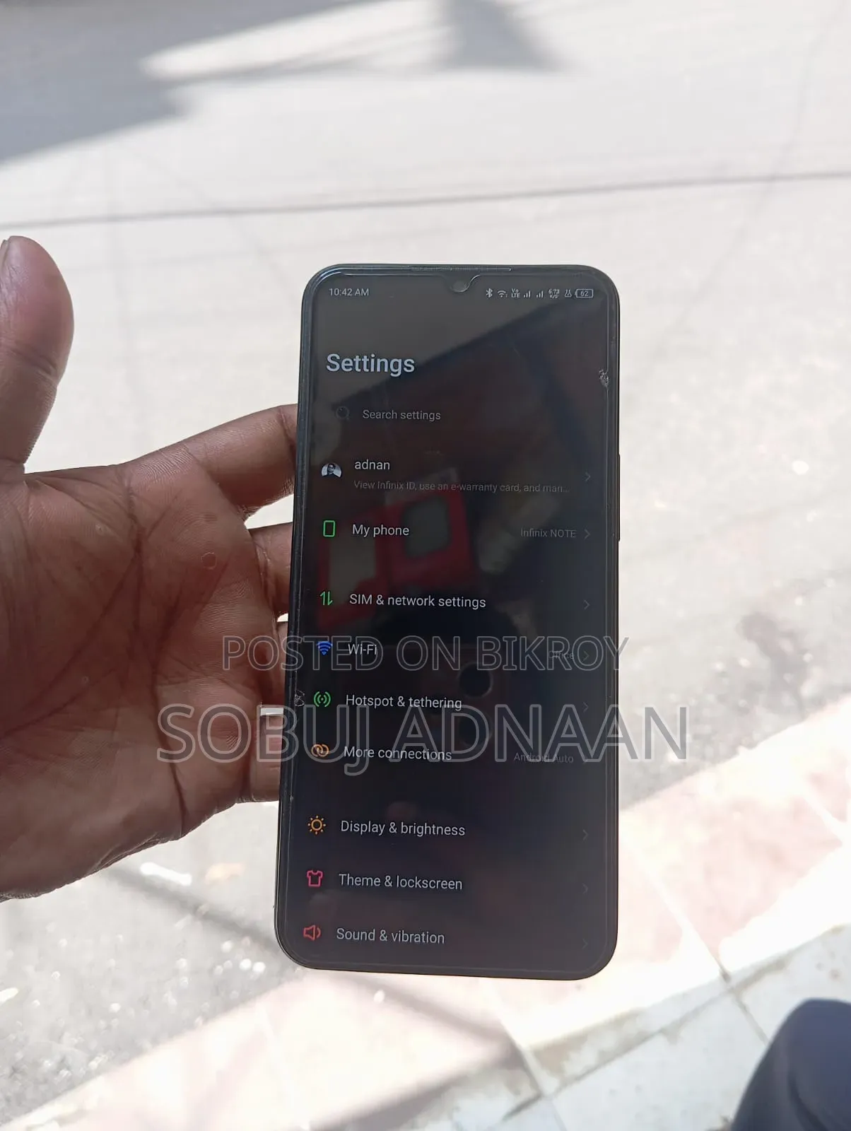 Infinix Note 12 (2023) 128 GB Black