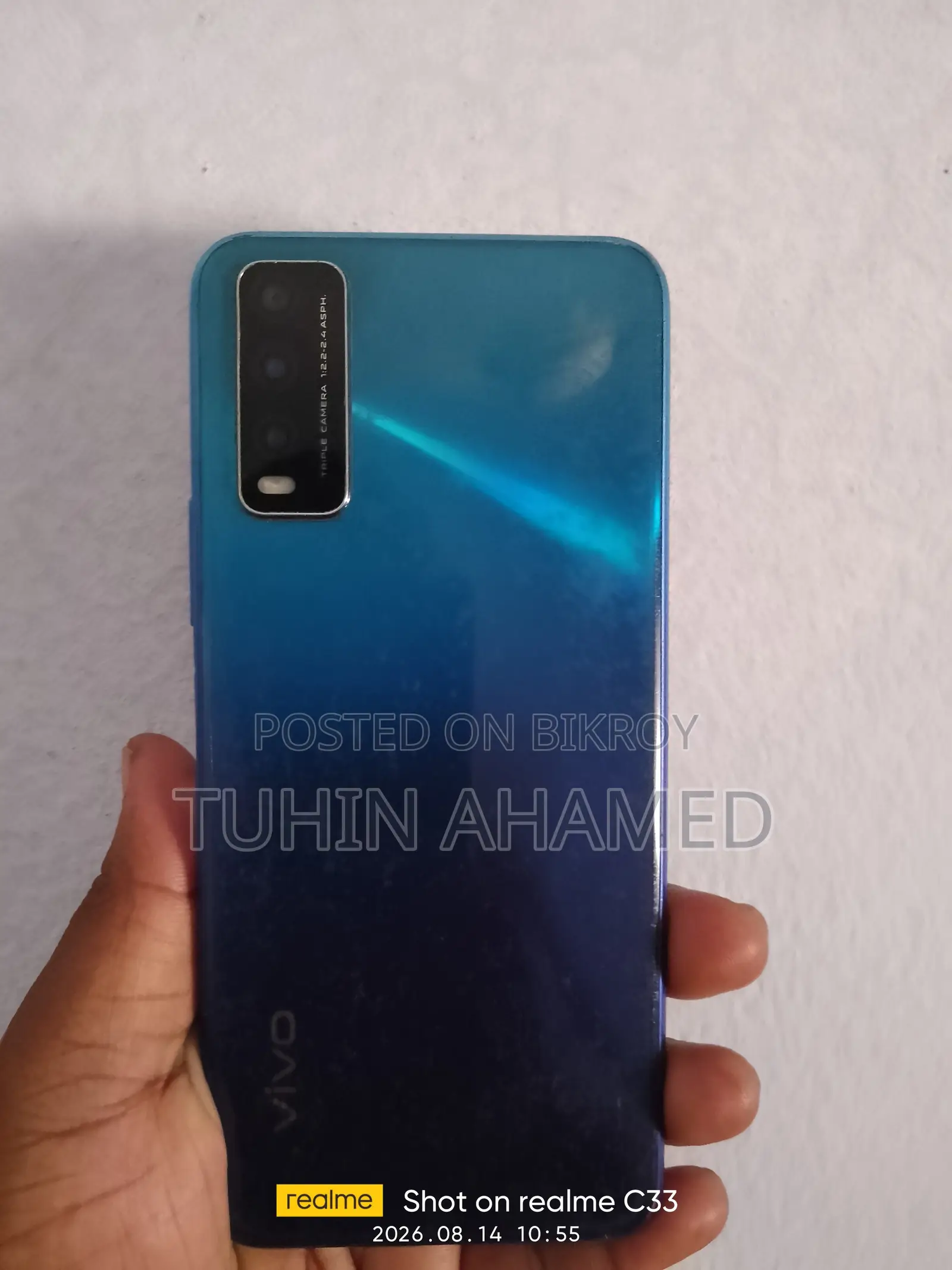 Vivo Y20 64 GB Blue