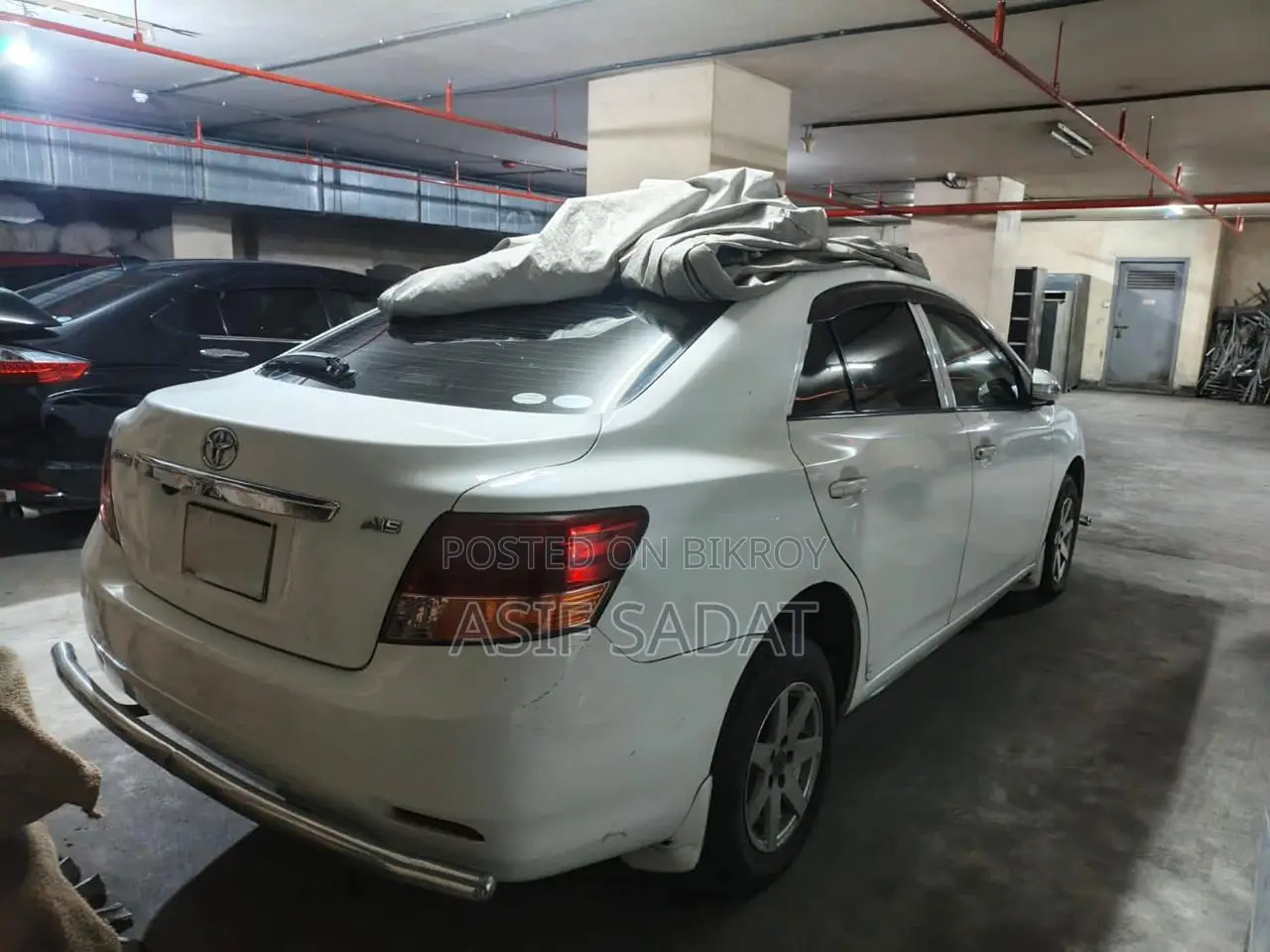 টয়োটা অ্যালিওন ২০০৮ সাদা