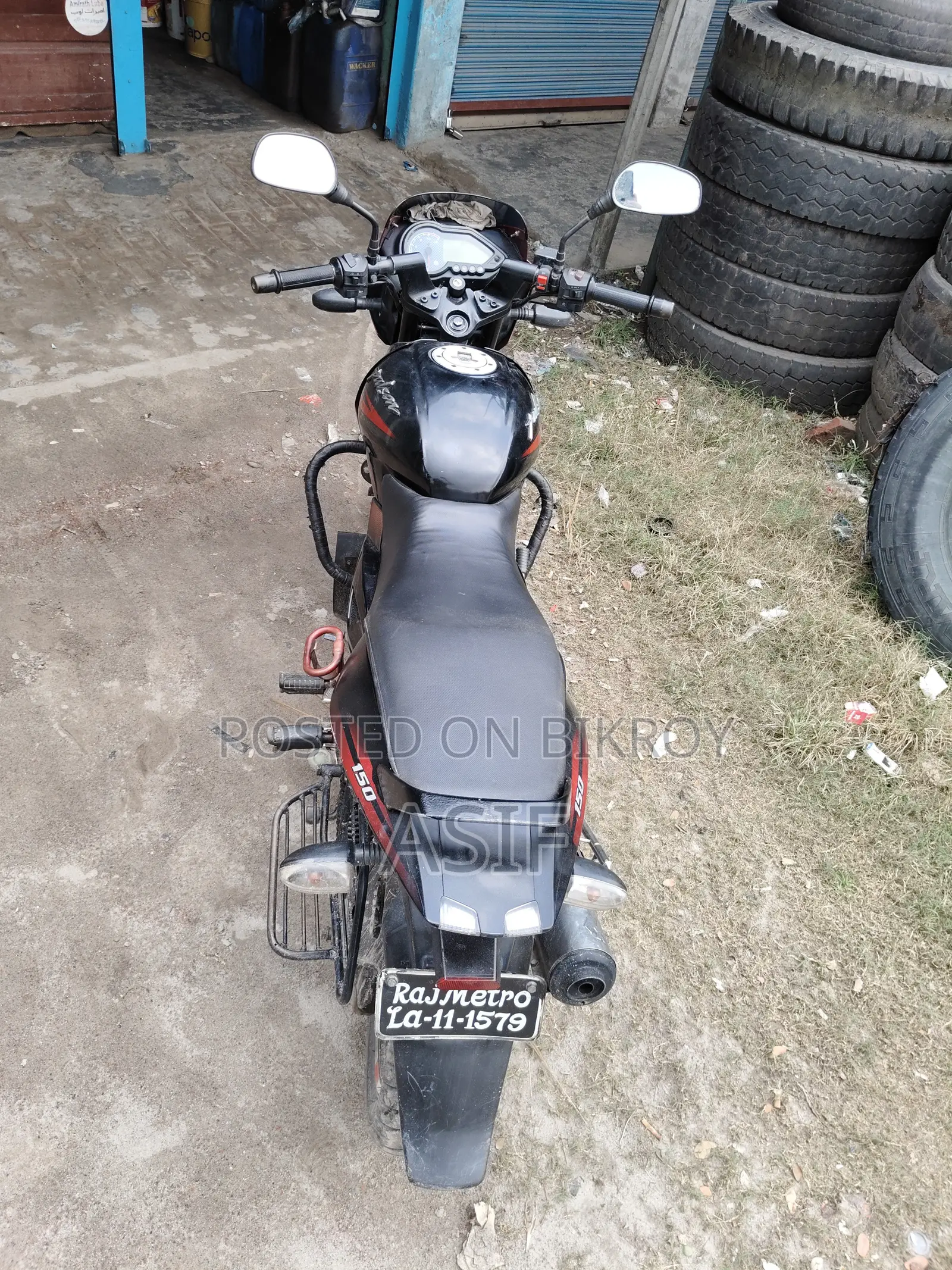 Bajaj Pulsar 150 2012 Black