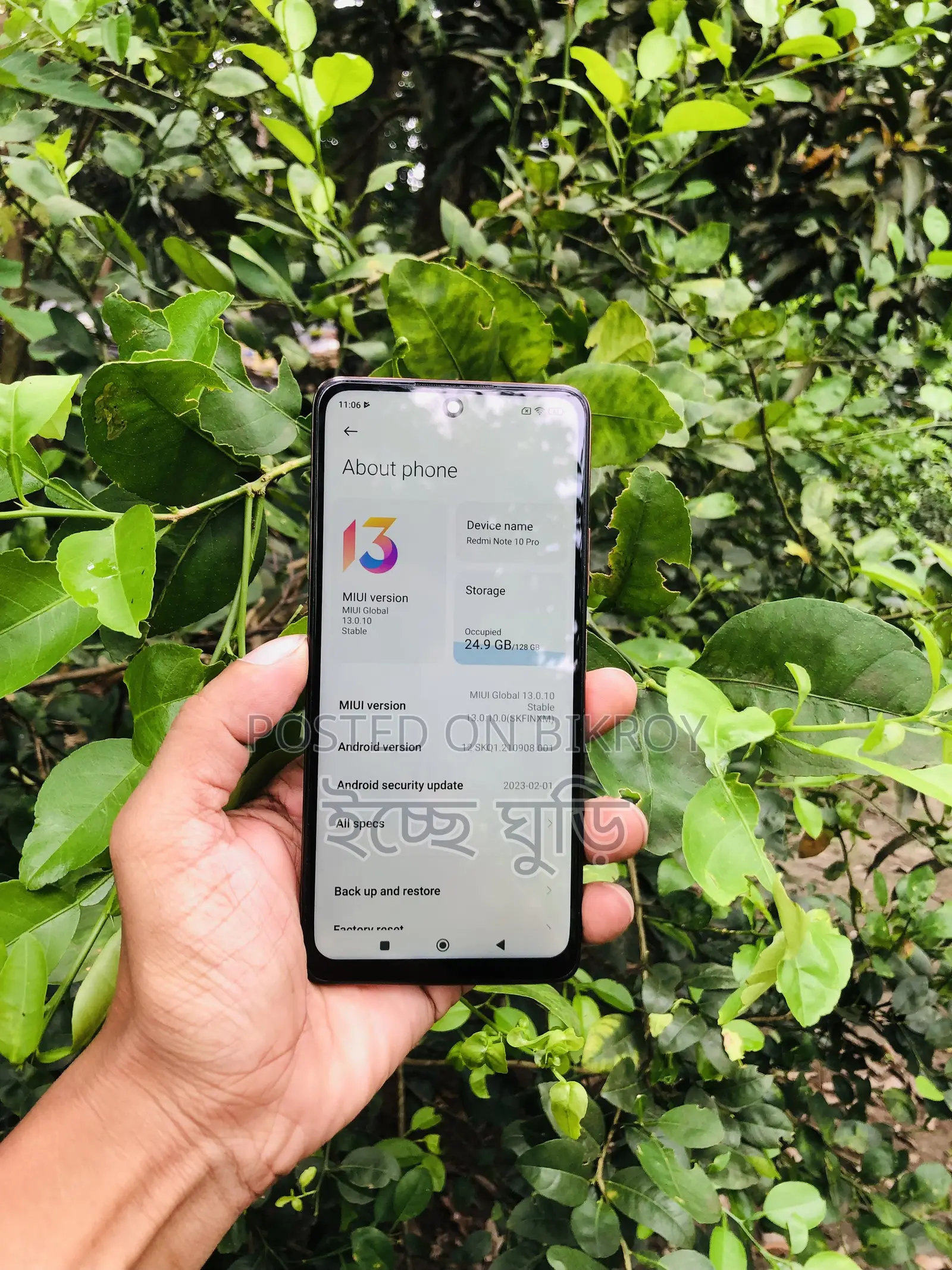 Xiaomi Redmi Note 10 Pro 128 GB Gold