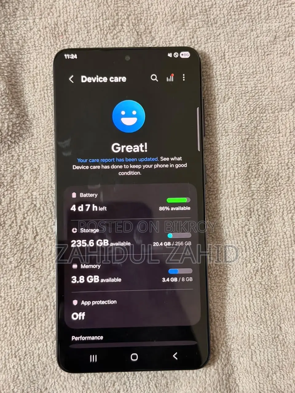 Samsung Galaxy S21 5G 256 GB Gray