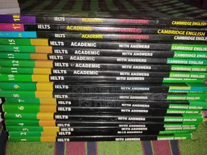 Cambridge IELTS Books (51 Books and 4 DVD)