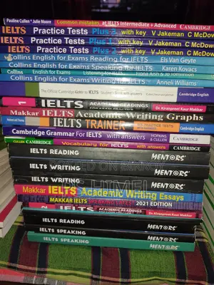 Cambridge IELTS Books (51 Books and 4 DVD)