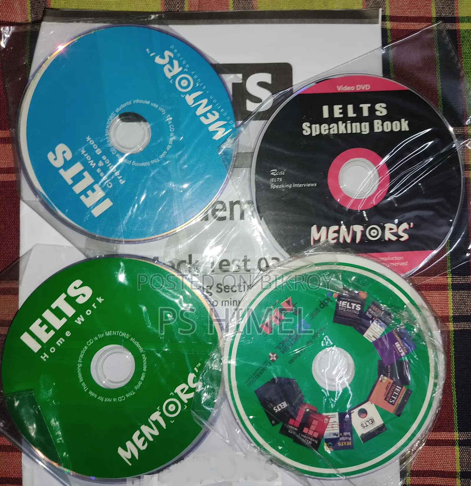 Cambridge IELTS Books (51 Books and 4 DVD)
