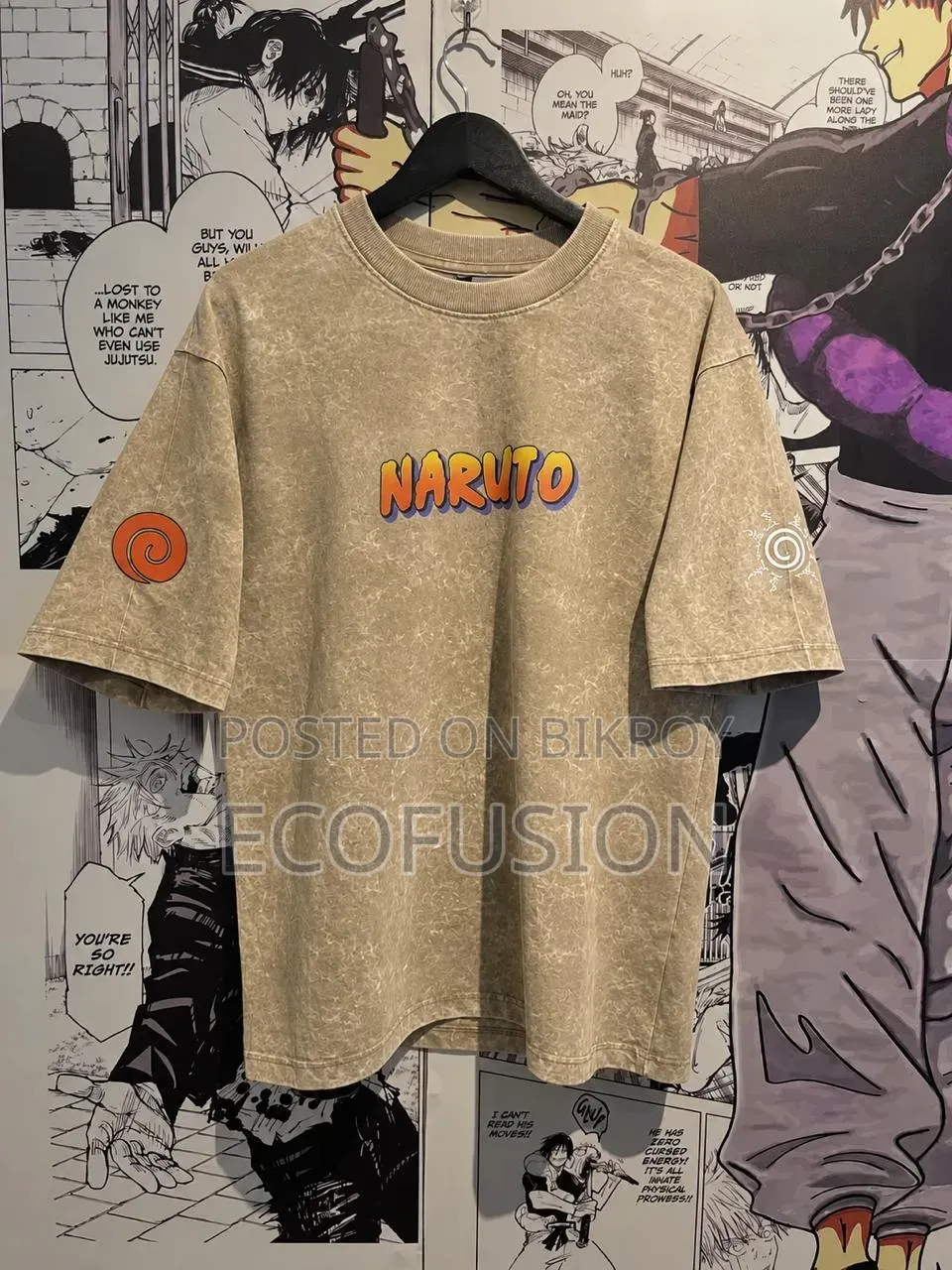 Trendy Acid Wash Drop Shoulder T-Shirt