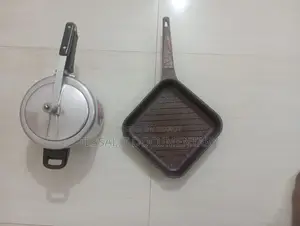 Pressure Cooker 5L Non-Stick Grill Pan – Used Kitchen Combo