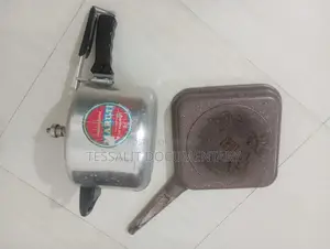Pressure Cooker 5L Non-Stick Grill Pan – Used Kitchen Combo