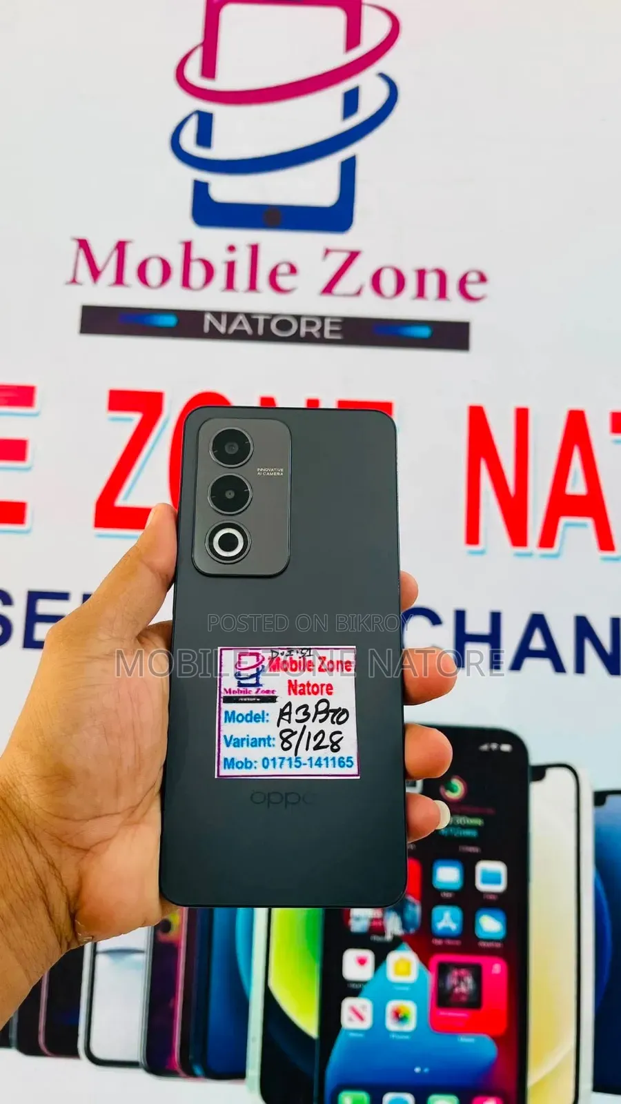 অপ্পো এ৩ প্রো ৫জি ১২৮ জিবি ব্ল্যাক
