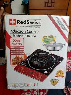 Induction Cooker, Model RSIN 004, 2200 Watts, Made in China