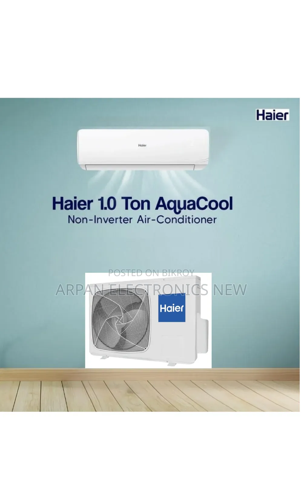 Amazing Offer on Haier 1-Ton Non-Inverter AC