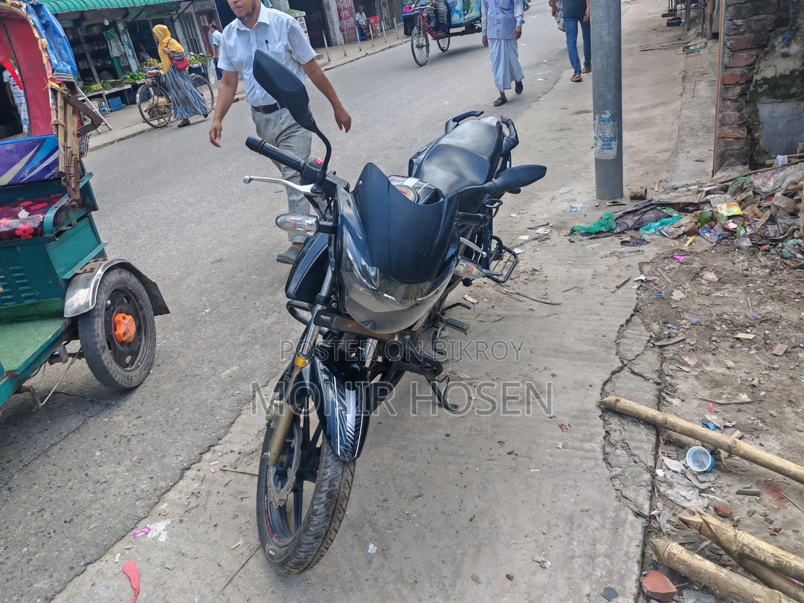 টিভিএস আপাচে আরটিআর ১৬০ টুভি ২০২১ কালো