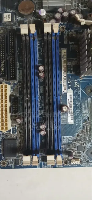 Samsung Alioth 50c Ddr2 4 Channel Motherboard Lga 775 Matx With Cpu