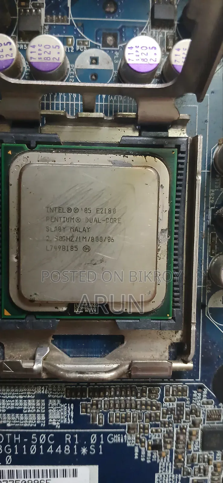 Samsung Alioth 50c Ddr2 4 Channel Motherboard Lga 775 Matx With Cpu