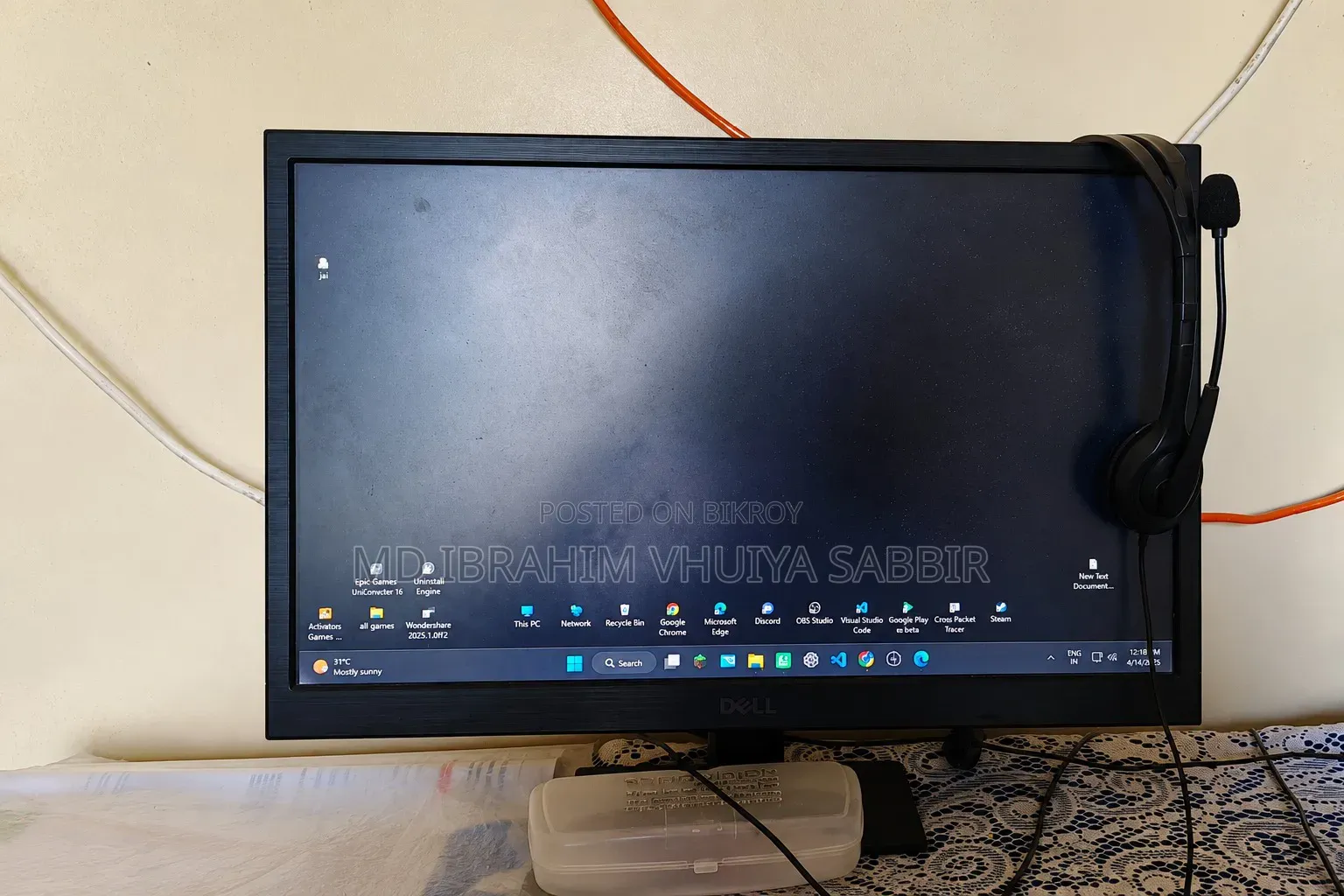 Desktop Computer 24GB Intel Core i3 SSD 256GB