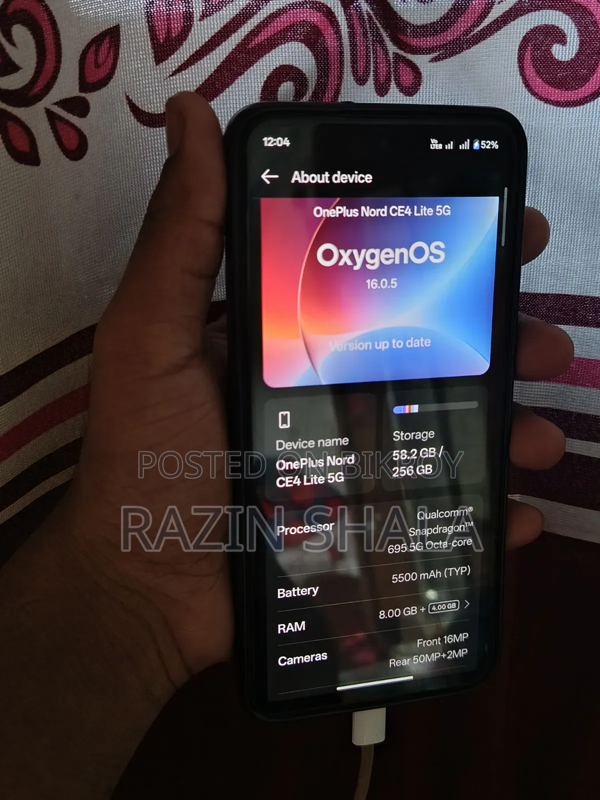 OnePlus Nord CE4 Lite 256 GB Silver