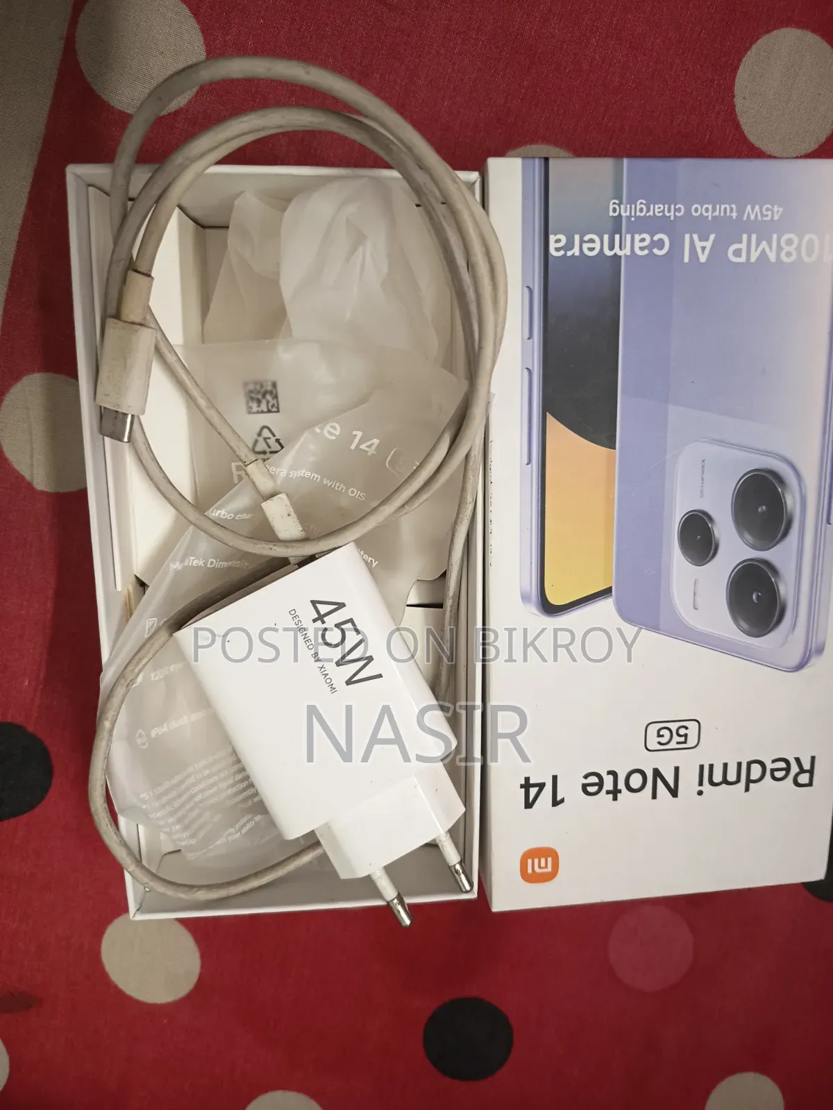 Xiaomi Redmi Note 14 5G 256 GB Black