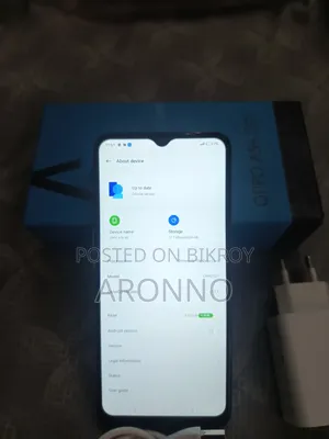 নতুন অপো A56 5G 256 জিবি নীল