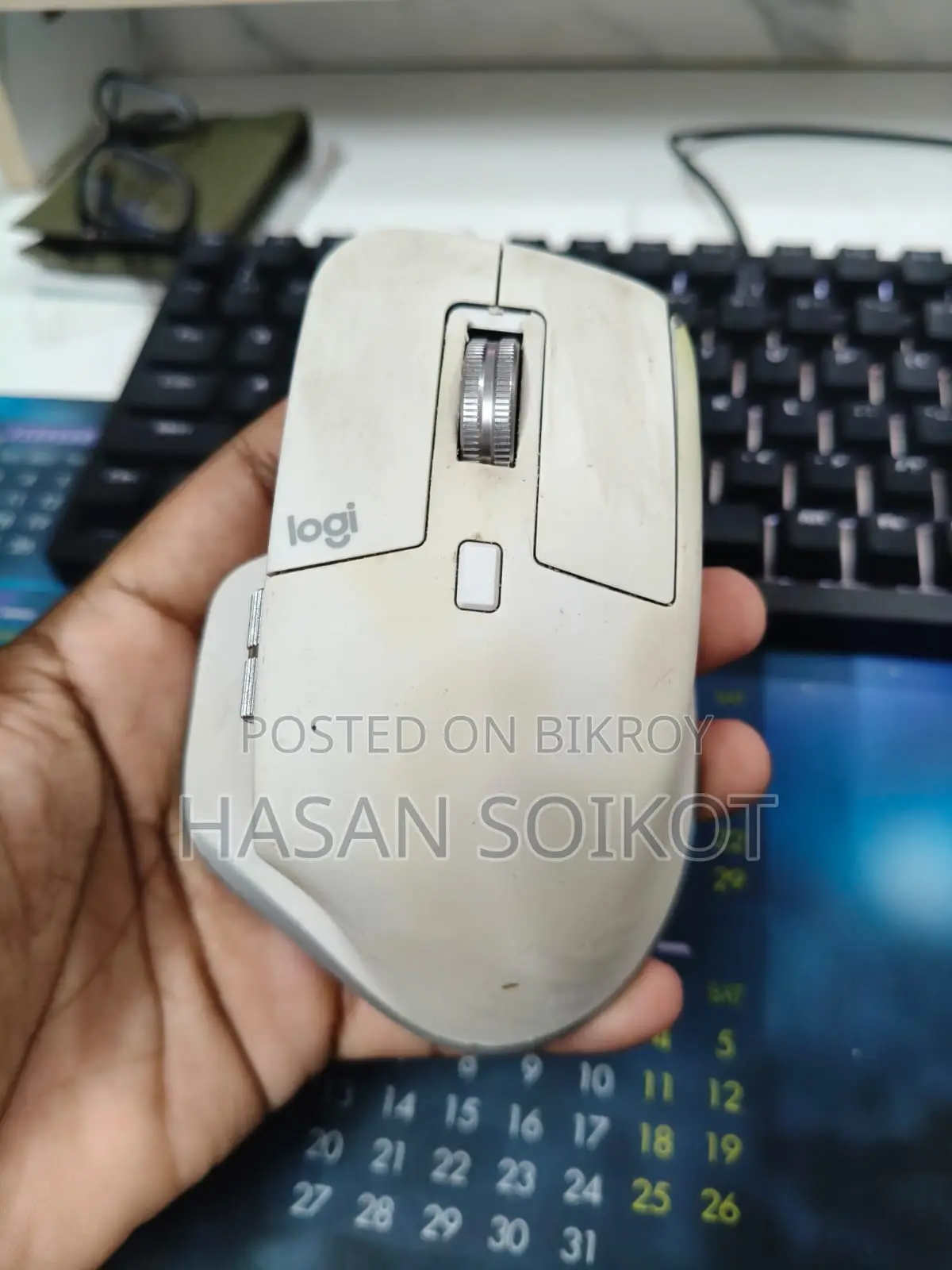 লজিটেক এমএক্স মাস্টার ৩এস হাই-পারফরম্যান্স ওয়্যারলেস মাউস