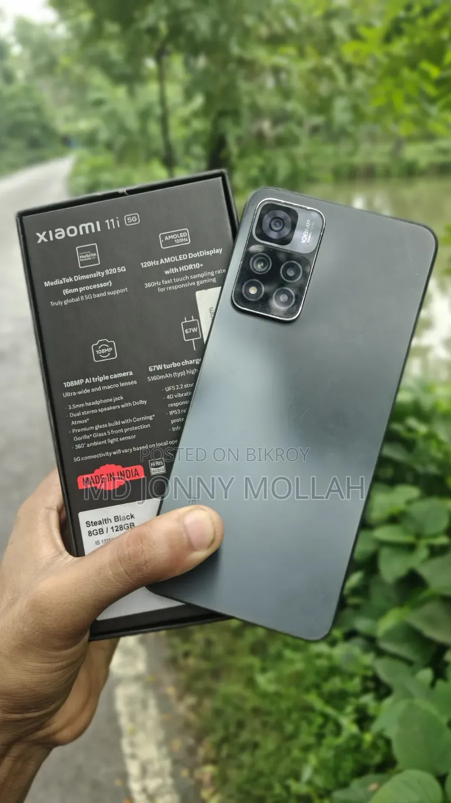 Xiaomi Mi 11i 128 GB Black
