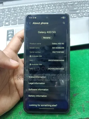 স্যামসাং গ্যালাক্সি এ৫৩ ৫জি ১২৮ জিবি নীল