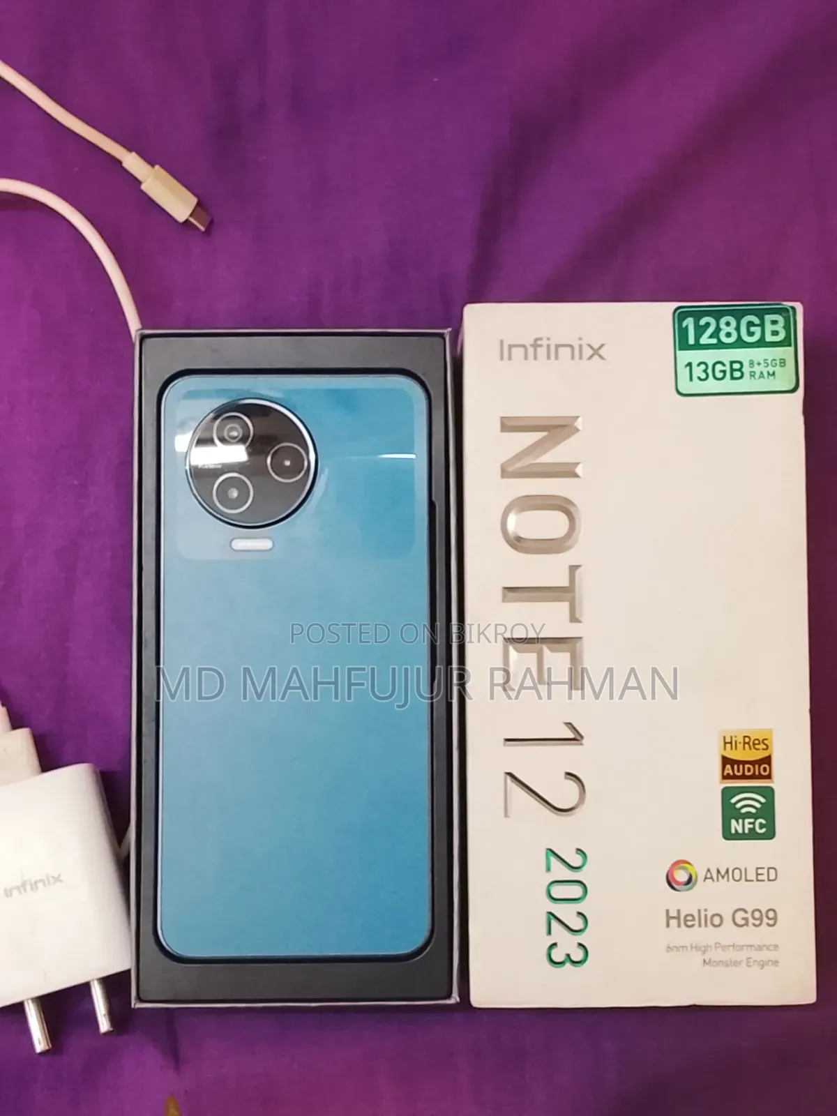 Infinix Note 12 (2023) 128 GB Blue