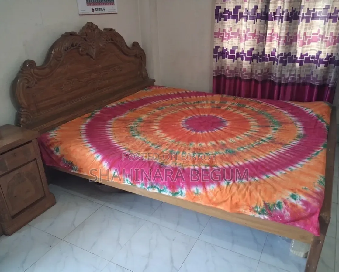 Akashi Wood Bed