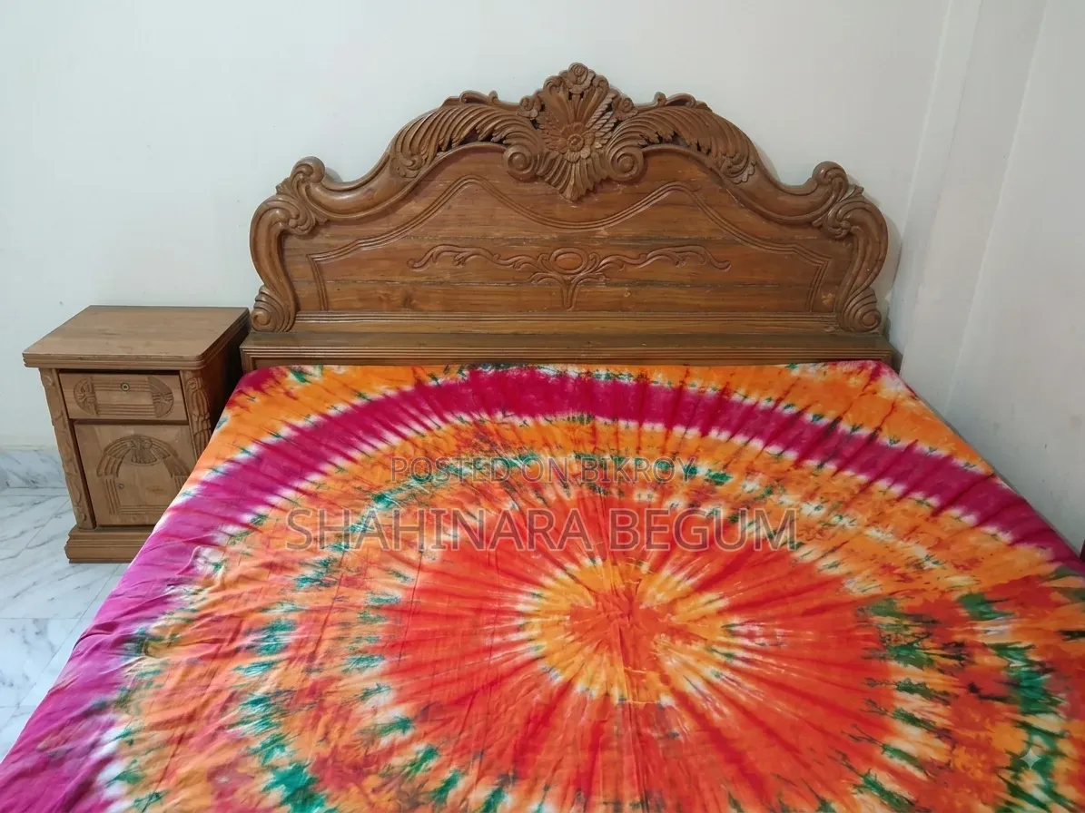 Akashi Wood Bed