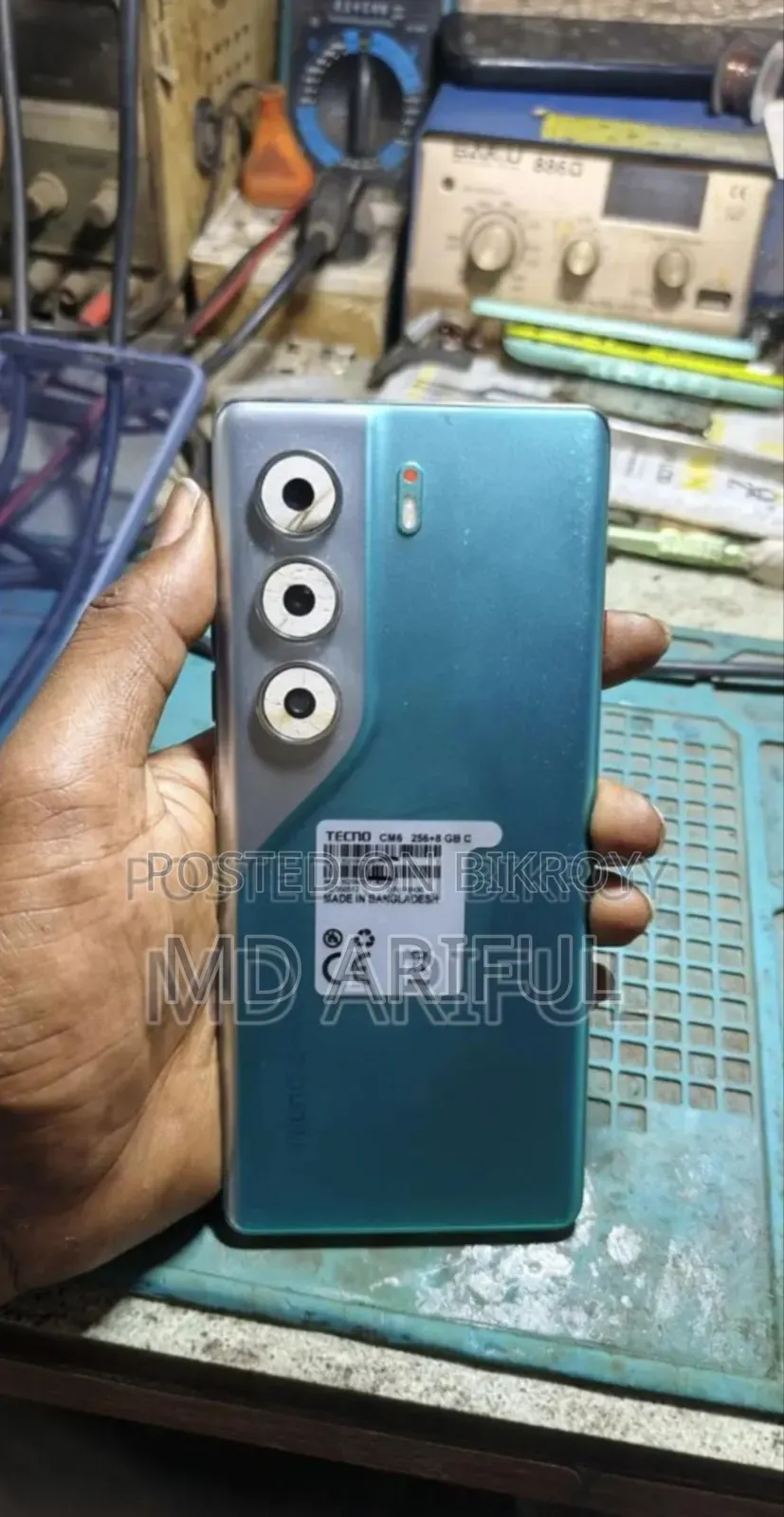 Tecno Camon 40 256 GB Blue