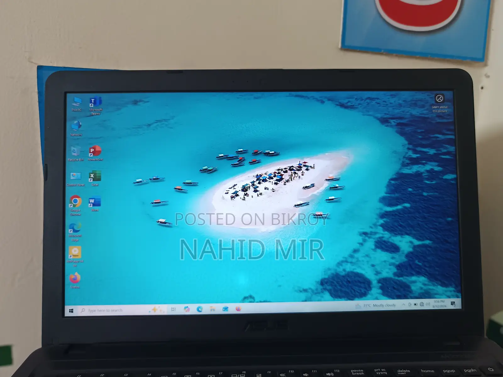 Laptop ASUS VivoBook X540SA 4GB Intel Core I3 SSD 250GB