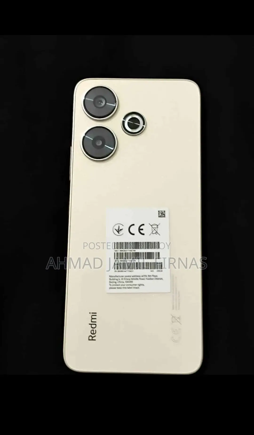 শাওমি রেডমি ১৩ ২৫৬ জিবি গোল্ড