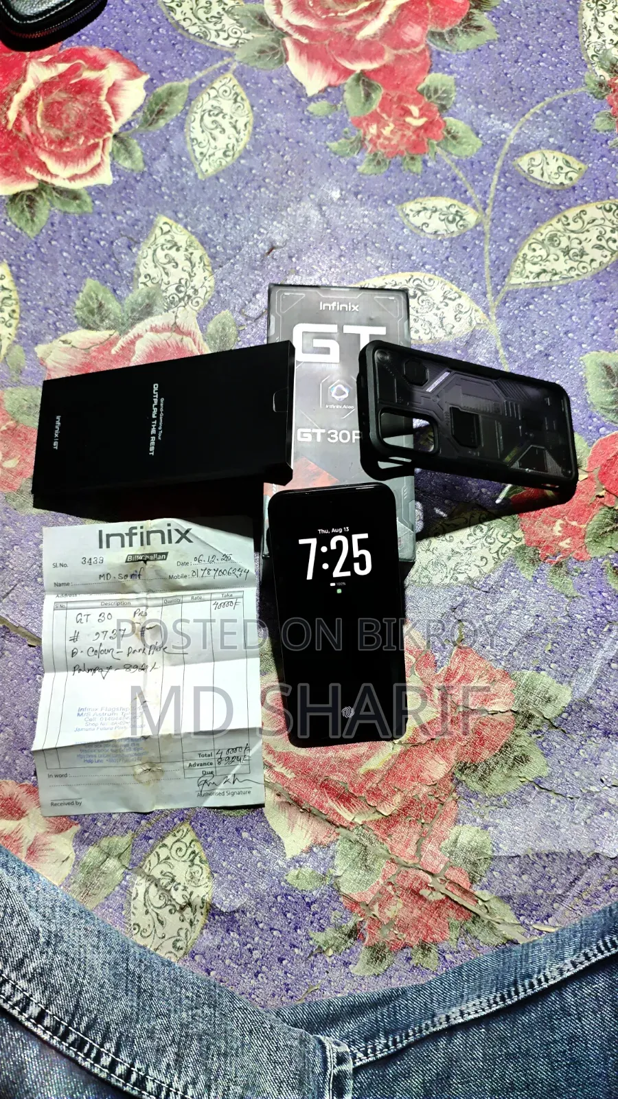 Infinix GT 30 Pro 5G 256 GB Black