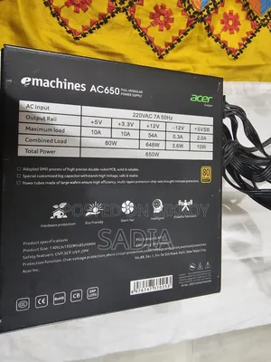 Selling a Power Supply 650watts From Acer
