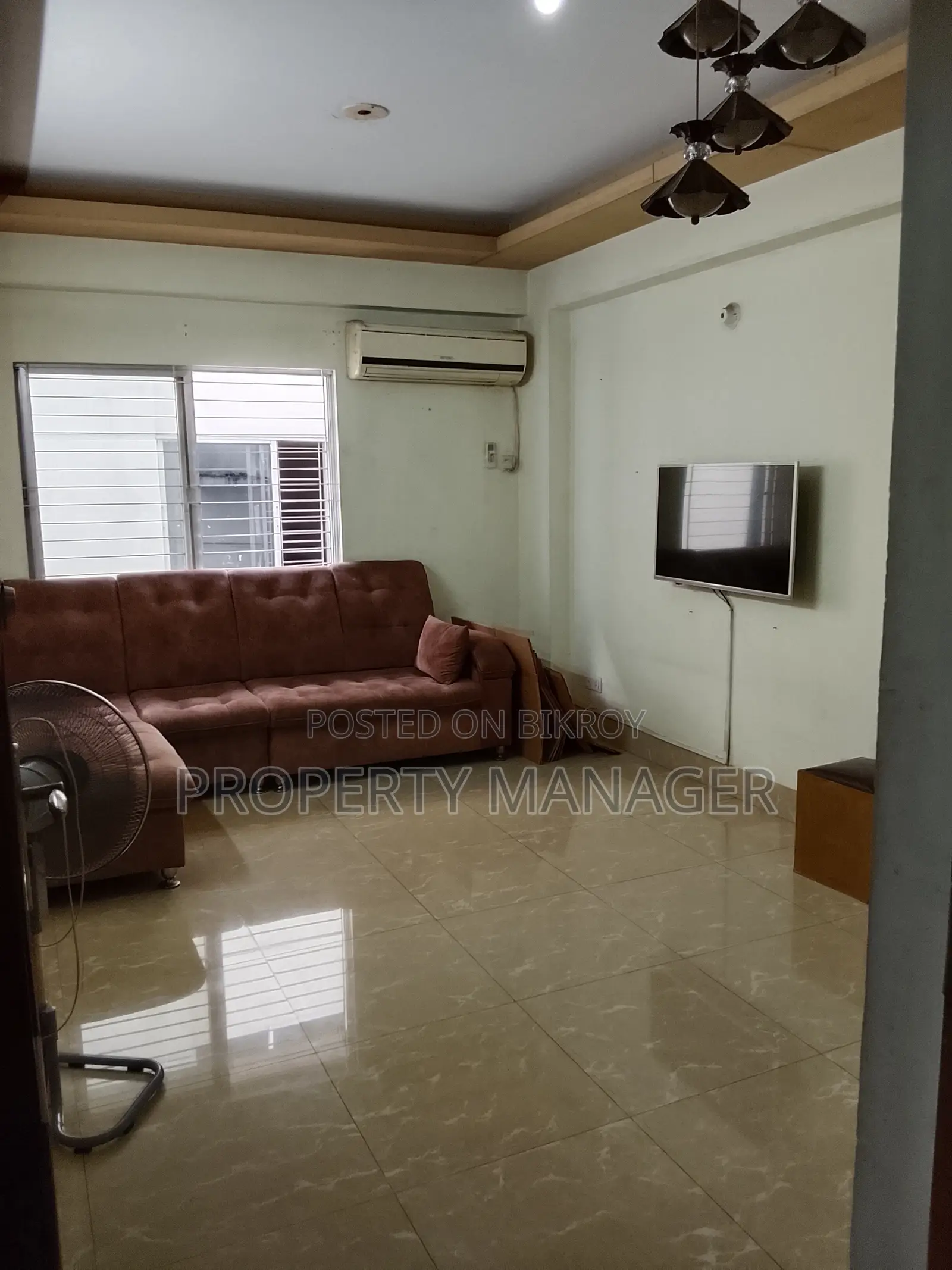 Furnished 3-Bedroom Apartment in Uttara for Rent