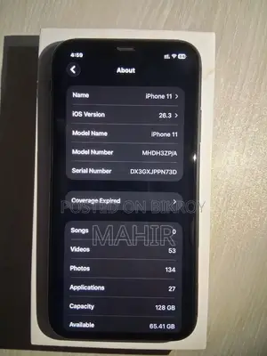 Apple iPhone 11 128 GB Black