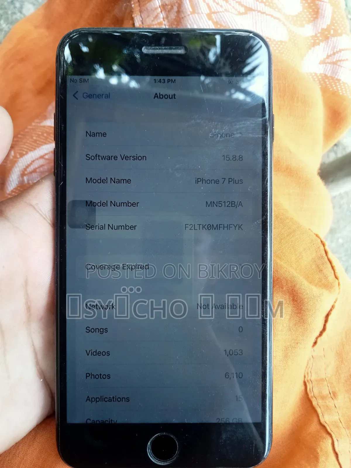 Apple iPhone 7 Plus 256 GB Black