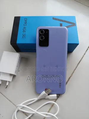 New Oppo A56 5G 256 GB Blue