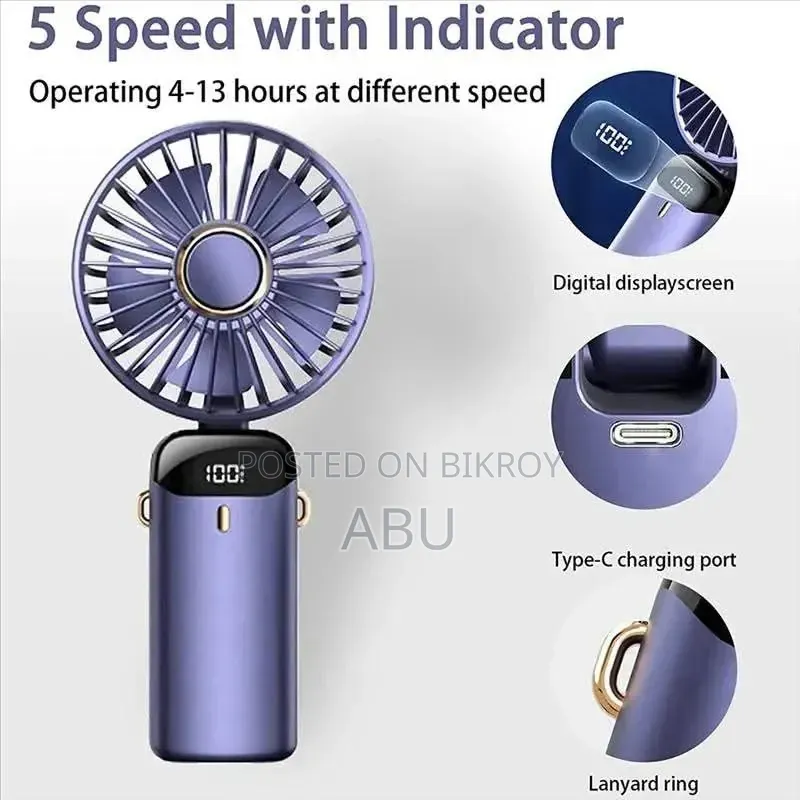 Rechargeable Mini Fan