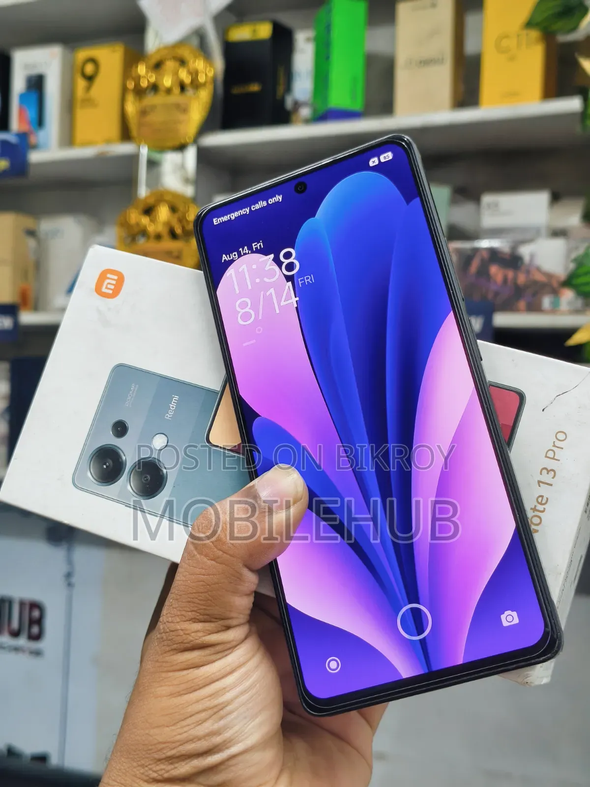 Xiaomi Redmi Note 13 Pro 256 GB ব্ল্যাক
