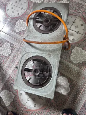 Navana Double Burner Cylinder Gas Stove – Ready to Use!