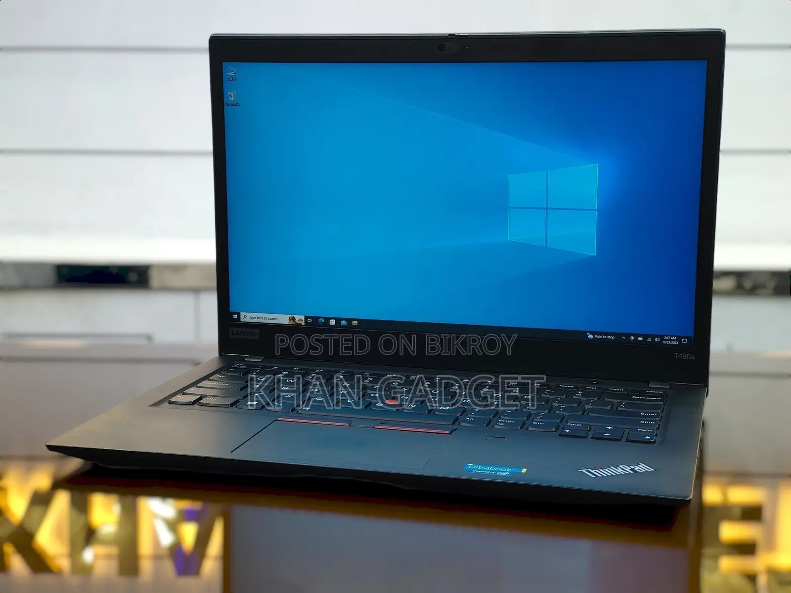 Laptop Lenovo ThinkPad T490s 32GB RAM Intel Core i7 Processor 256GB SSD