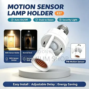 Smart Motion Sensor Bulb Holder | Automatic Light Sensor