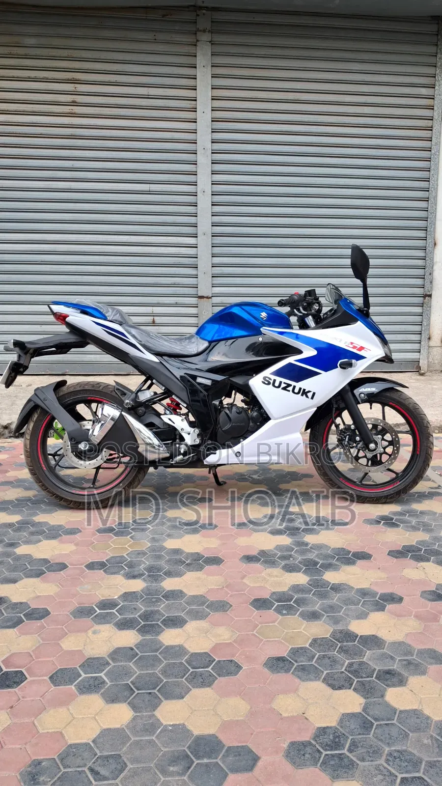 Suzuki Gixxer SF 2026 Blue